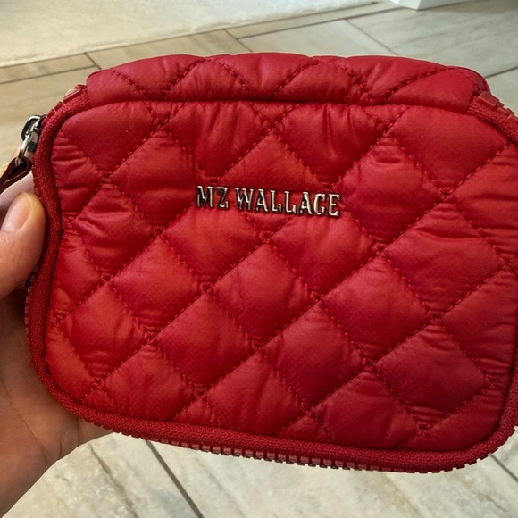 MZ Wallace Zip Round Pouch Apple & mushroom - Picture 4 of 14